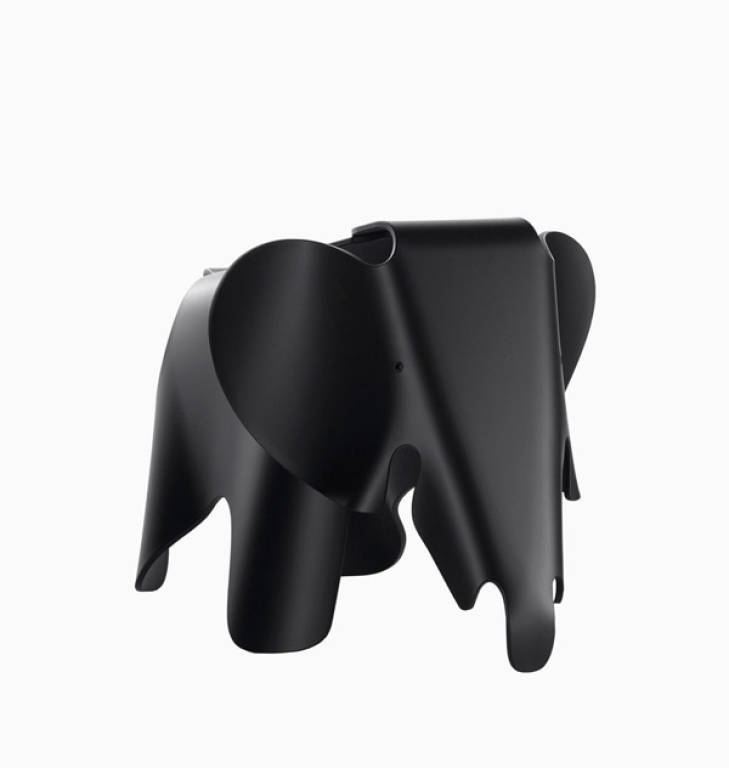 Eames Elephant Small, deep black