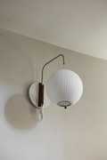 Nelson Ball Wall Sconce,Cabled Small