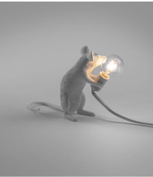 Mouse Lamp Sitting