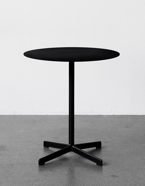 Neu Table rund Ø70 cm Charcoal