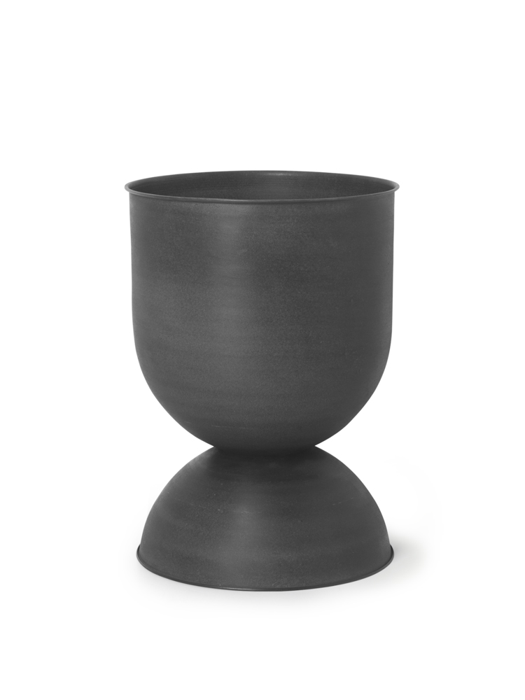 Hourglass Pot - Medium - Black