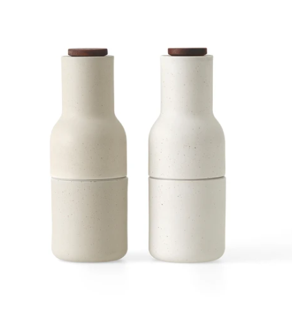 Bottle Grinder, Ceramic, Sand, 2-pack