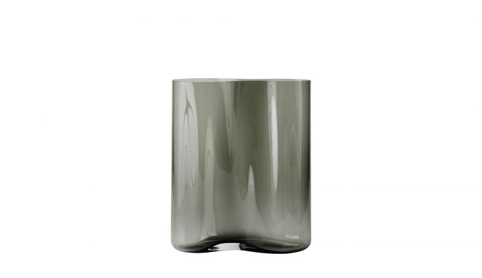 Aer Vase 33cm Smoke