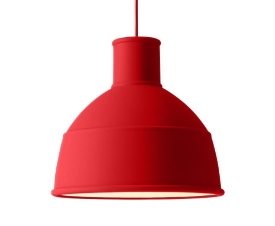 Unfold Pendant Lamp - Dusty Red