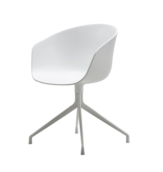 AAC20 Chair White base White shell