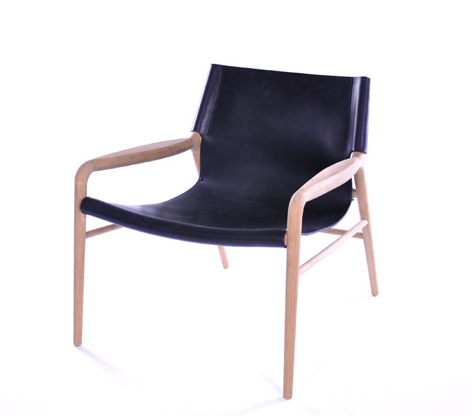 Rama Chair Soap treated, Leather Black