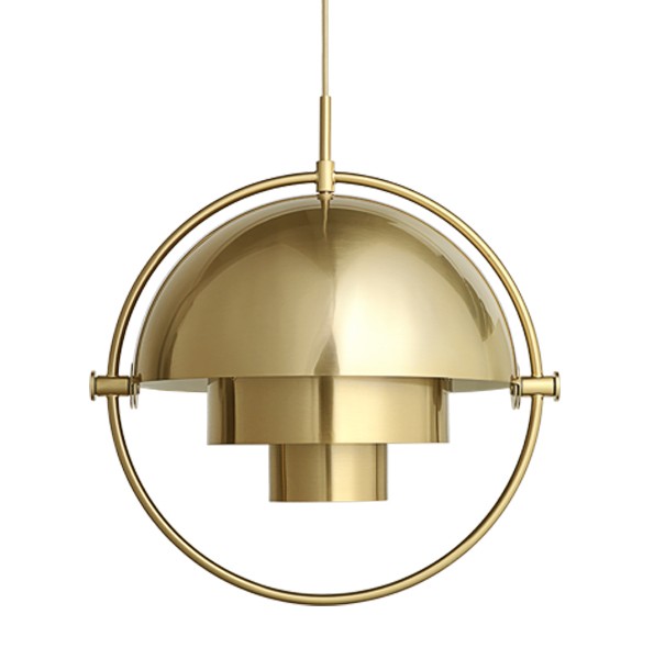 Multi-Lite Table Lamp, Brass base, EU (Brass Shiny